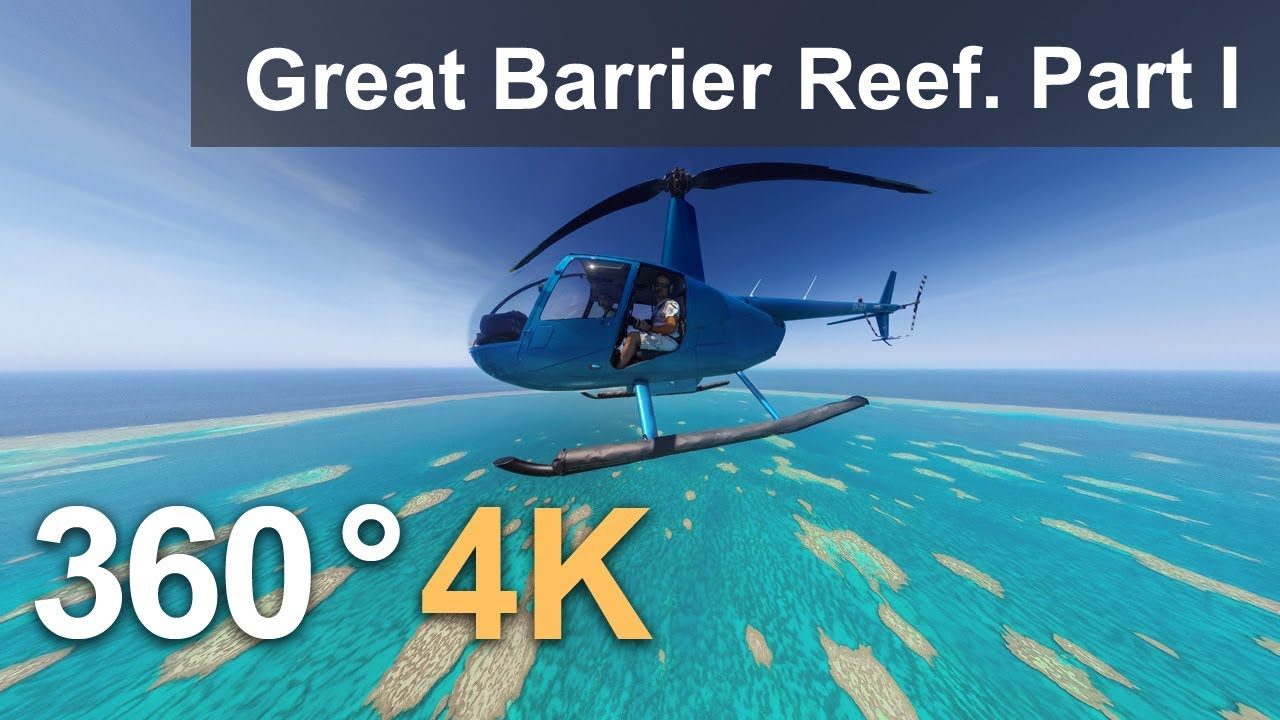 360, video 澳大利亚大堡礁 第一部分 The Great Barrier Reef, Australia. Part I. 4K aerial video 0.5GB  ...