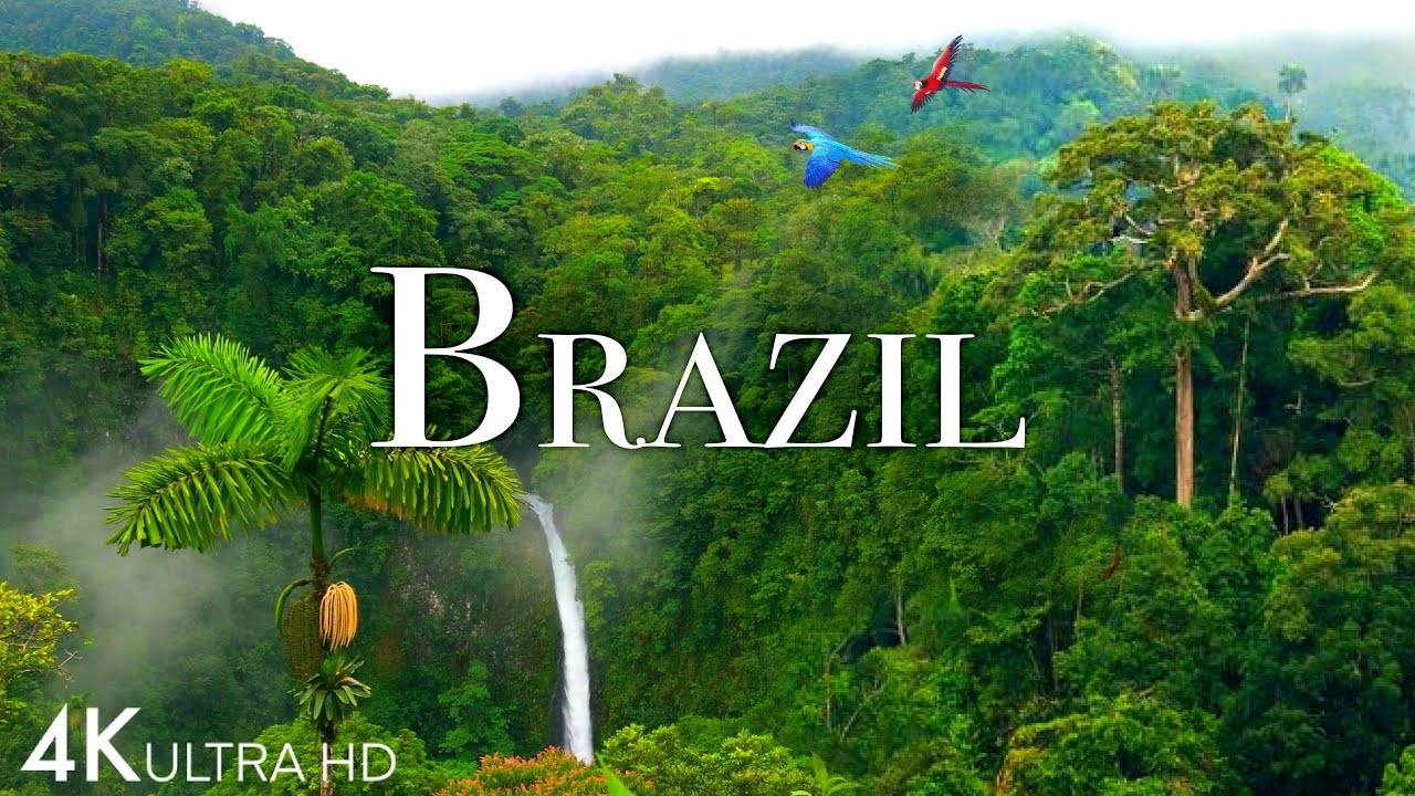 巴西 4K-美丽的热带国家第2部分-风景放松电影 Brazil In 4K - Beautiful Tropical Country Part 2 _ Scenic Relaxation Film