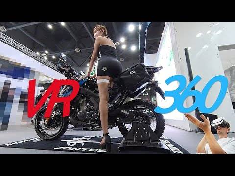 设置5K VR 360画质2022汽车沙龙赛车模特金裕敏汽车沙龙week 471MB