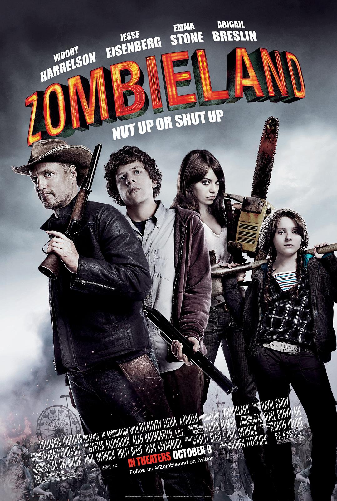 丧尸乐园.Zombieland 2009 1080p BluRay 10Bit X265 DD 5 1-Chivaman 3.18GB